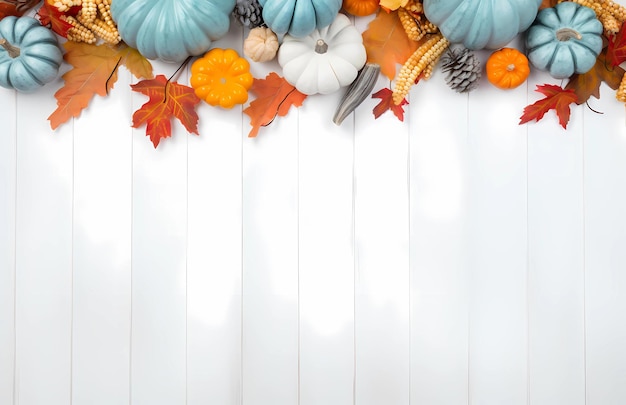 Thanksgiving Day Back Ground Mockup