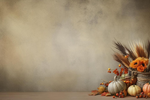 Photo thanksgiving images background and copy space