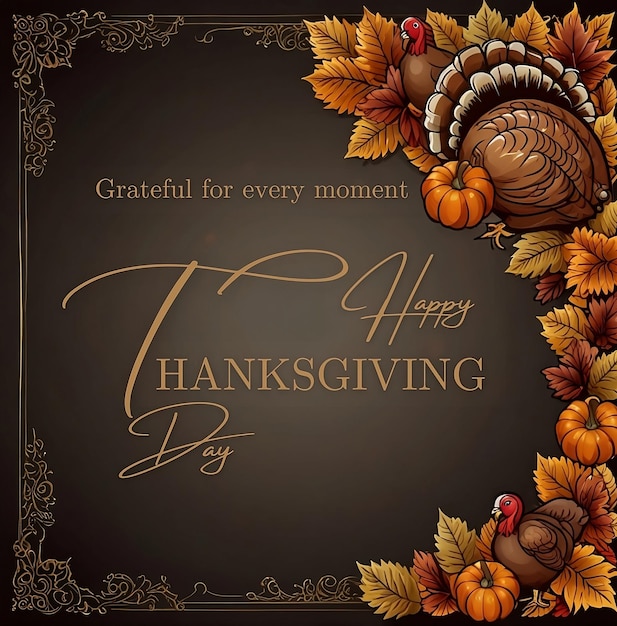 Photo thanksgiving is a traditional holiday it is a time for giving thanks for the blessings