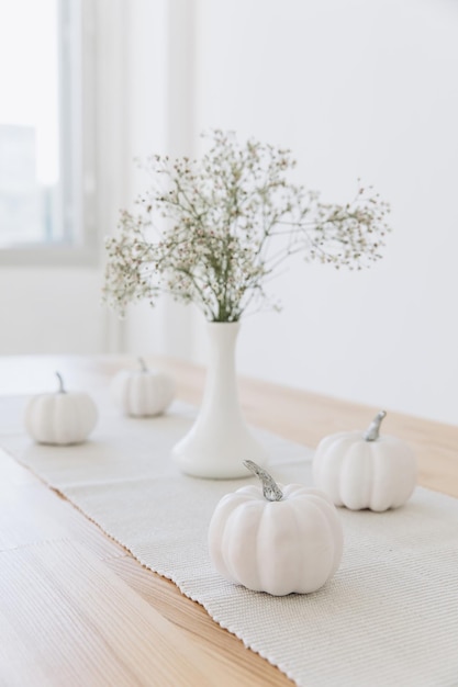 Thanksgiving table view mockup