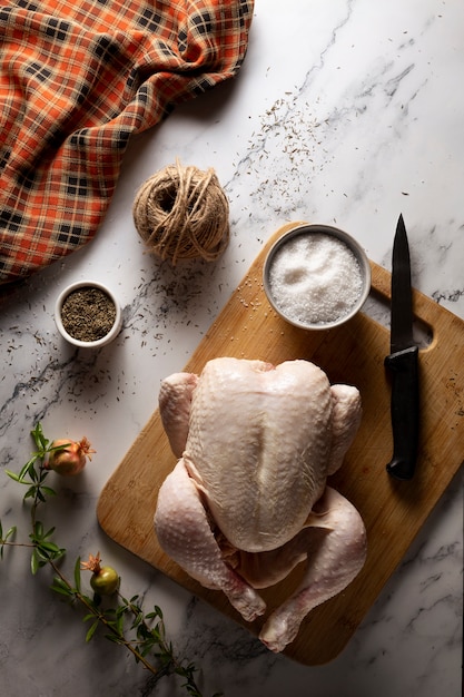 Thanksgiving turkey assortment on the table