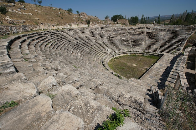 Theater of Aphrodisias Ancient City in Aydin Turkiye