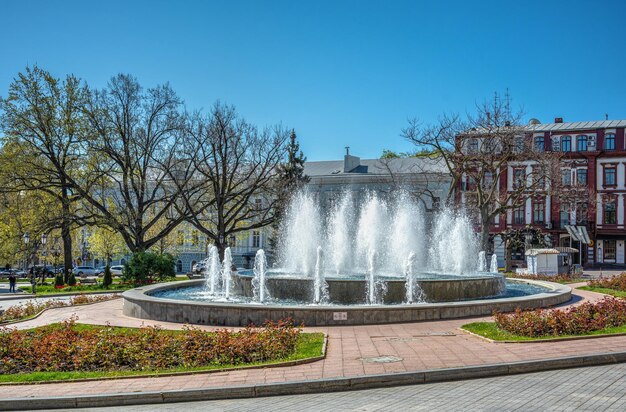 Theater Square in Odessa Ukraine