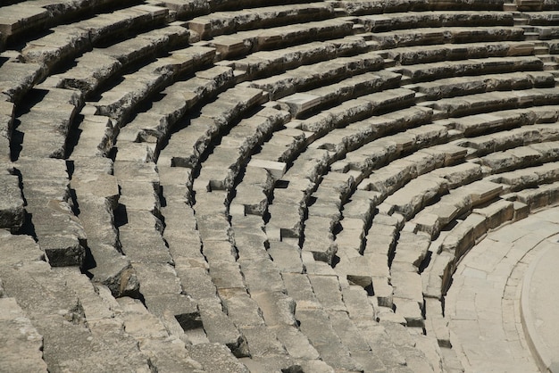 Theatre of Aspendos Ancient City in Antalya Turkiye