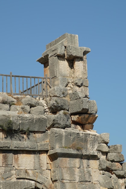 Theatre of Myra Ancient City in Demre Antalya Turkiye