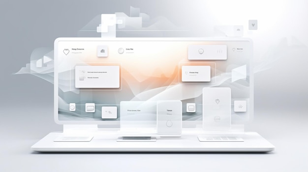 theme web app ux ui design