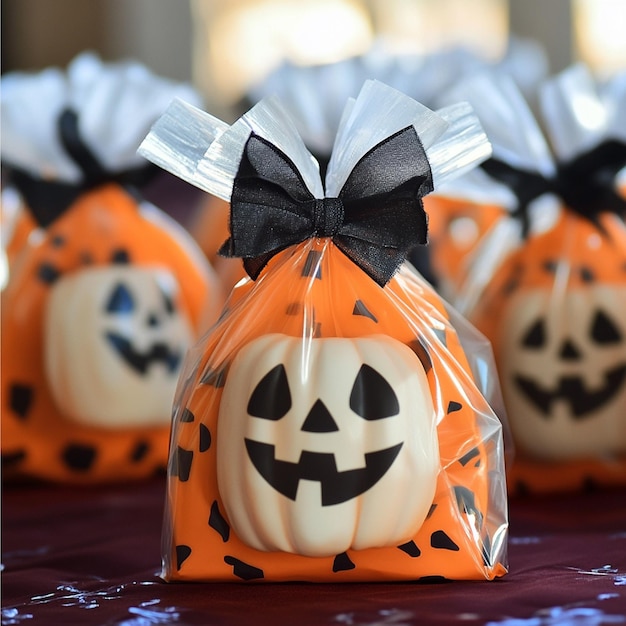 Themed Halloween party favors and goodie bags