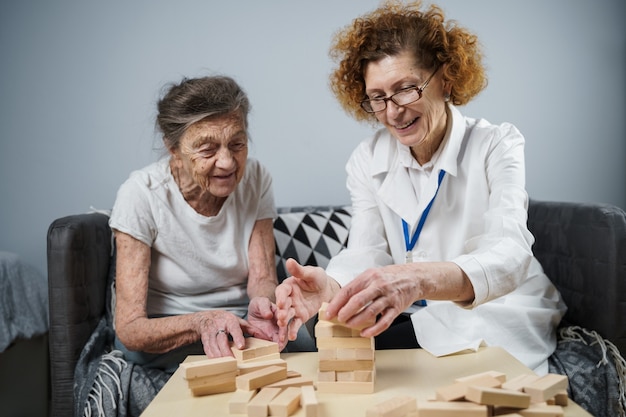 therapy for senior patient in nursing home