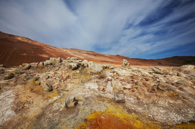 Thermal zone in Iceland