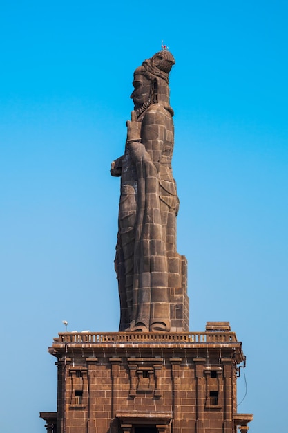 Thiruvalluvar Statue in Kanyakumari India