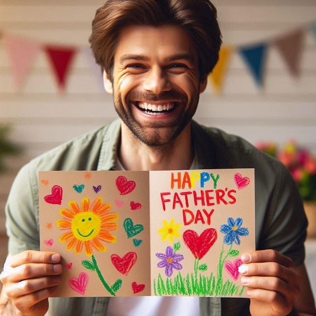 Photo this attractive and beautiful 3d design is designed for dia dos pais fathers day