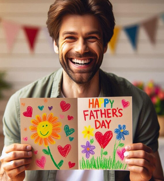 Photo this attractive and beautiful 3d design is designed for dia dos pais fathers day