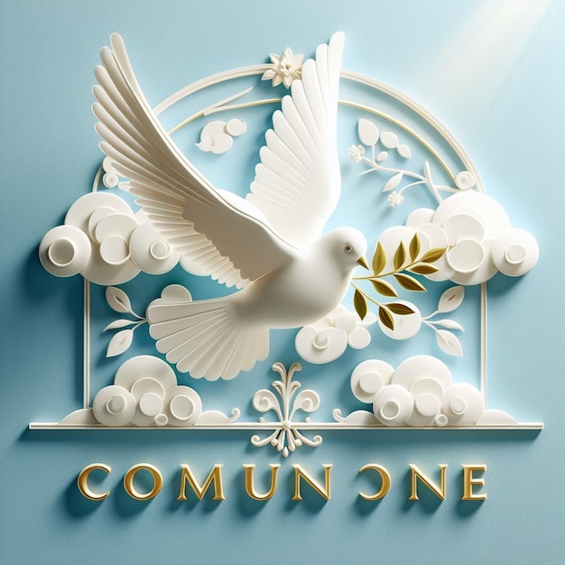 This beautiful design is made for the Communione event