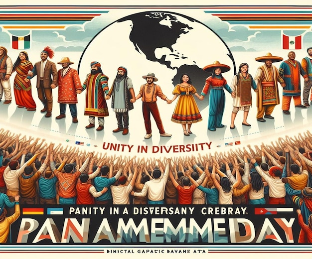 This beautiful design is Made for Pan American Day