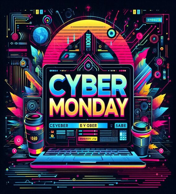 This design is created for Cyber Monday