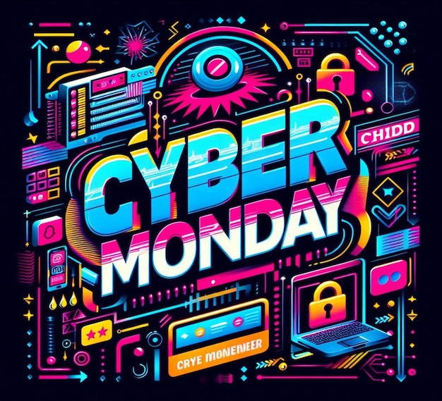 This design is created for Cyber Monday