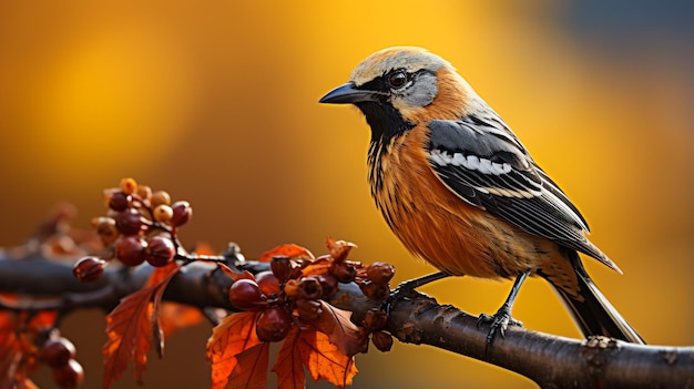 This photo captures the wonders of bird life in nature The bird is shown in its natural habitat surrounded by lush greenery and beautiful scenery It's a reminder of the beauty and diversity of life