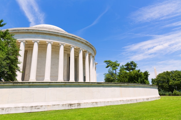 Thomas Jefferson memorial in Washington DC