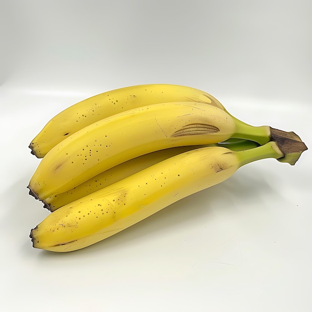 three bananas with the word  on them