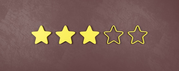 Three of Five Stars Rating, Middle Rating Concepts