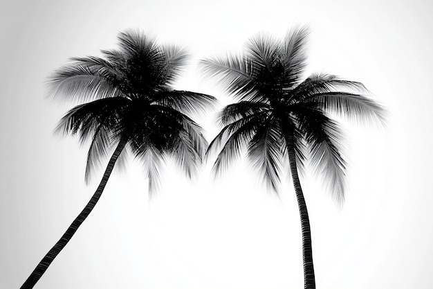 three palm trees with the words quot palm trees quot on the bottom