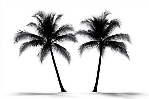 three palm trees with the words quot palm trees quot on the bottom