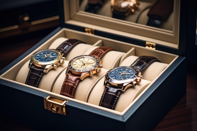 Three Watches in a Box