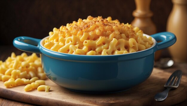 three white bowls of mac and cheese