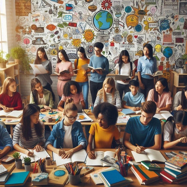 Photo thriving classroom