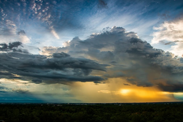 Thunder storm sky Rain clouds xA