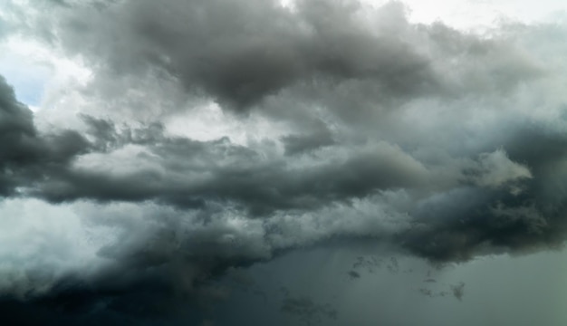 Thunder storm sky Rain clouds