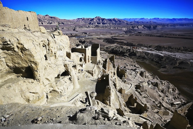 Tibetan landscape travel