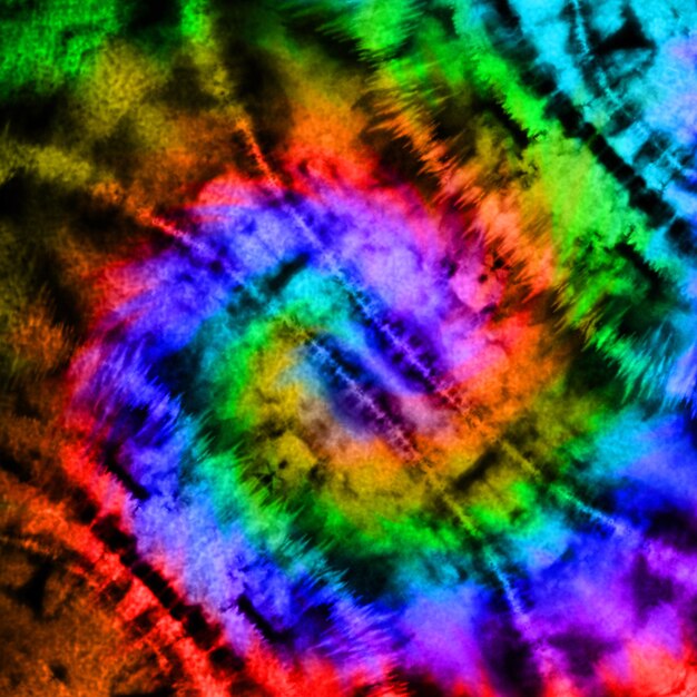 Tie Dye colorful background Watercolor paint background