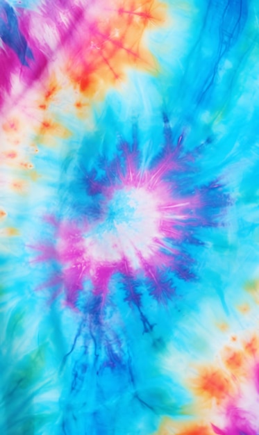 Tie dye fabric background Abstract cloth background