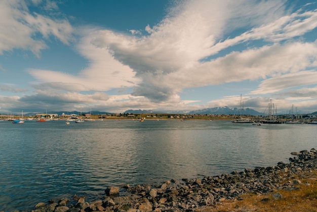 Tierra del Fuego as seen from the Beagle Channel