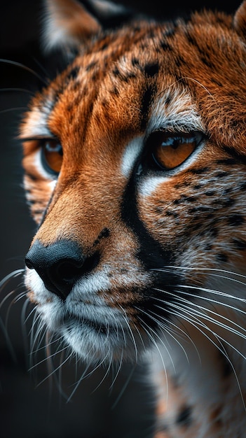 a tiger cub with a black and white striped fur