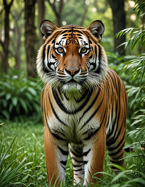 Tiger in the forest