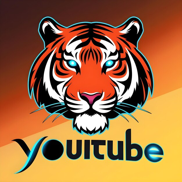 Photo a tiger logo for the video game