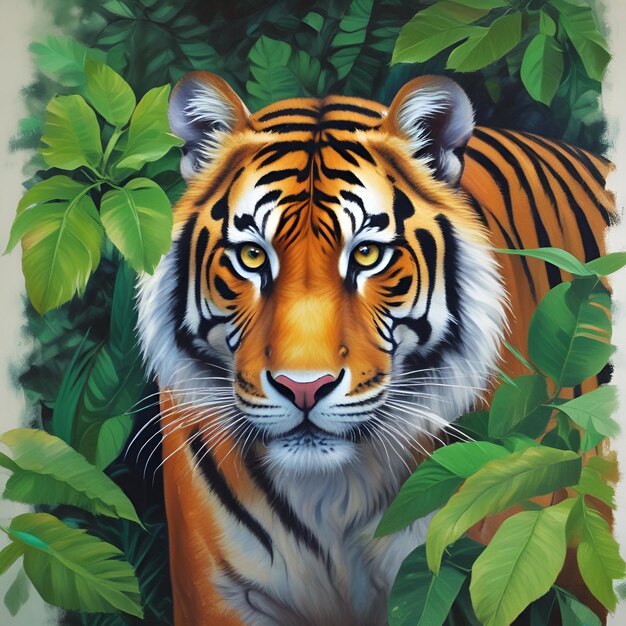 Tiger portrait