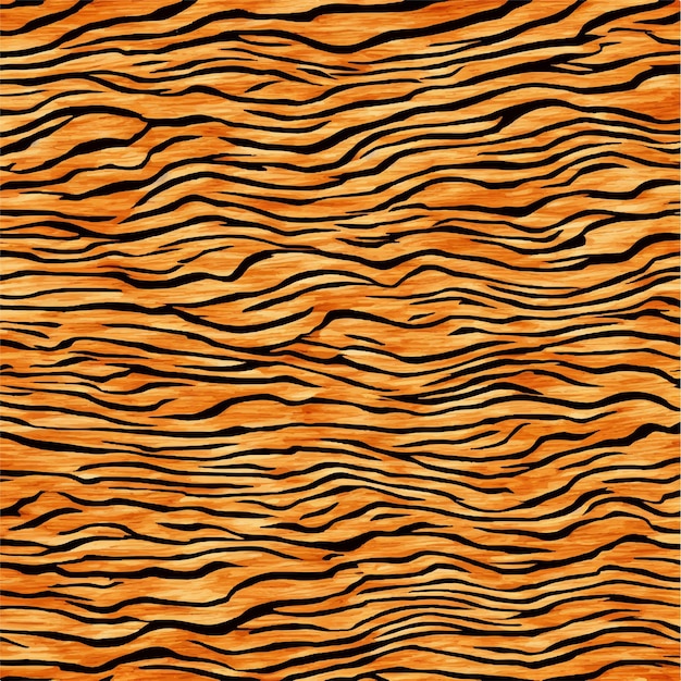 Photo a tiger print background that is orange and black