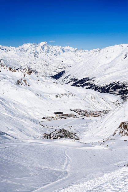 Tignes, alps, France