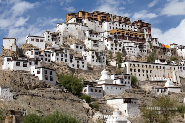 Tiksey Monastery is a Buddhist monastery in Ladakh India