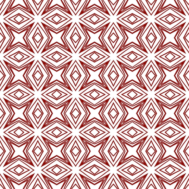 Tiled watercolor pattern Maroon symmetrical