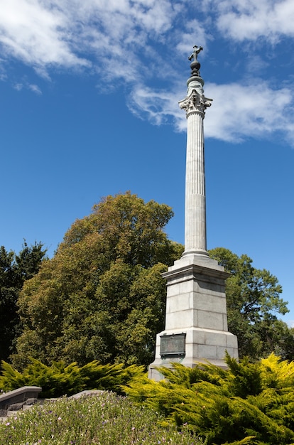 TIMARU, CANTERBURY REGION/NEW ZEALAND - FEBRUARY 24 : The Great Wars memorial in Timaru New Zealand on February 24, 2012