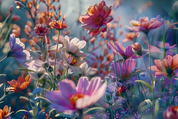 Timelapse videos showing flowers blooming