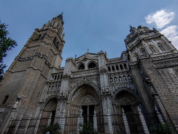 Timeless Beauty and Architectural Grandeur: Captivating View of Toledo Cathedral, a Magnificent Landmark in Spain