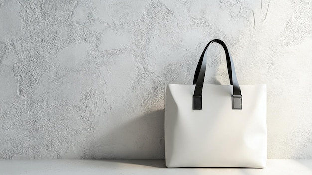 A Timeless White Leather Handbag