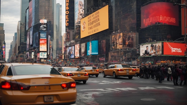 times square new york city background