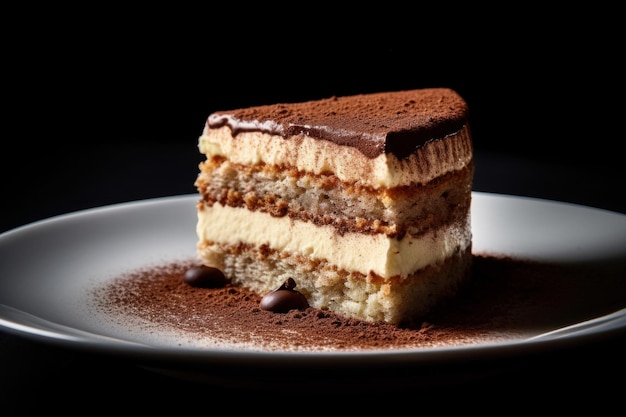 Tiramisu cake Generate Ai