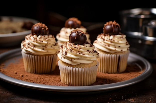 Tiramisu Variation Mini Tiramisu Cupcakes